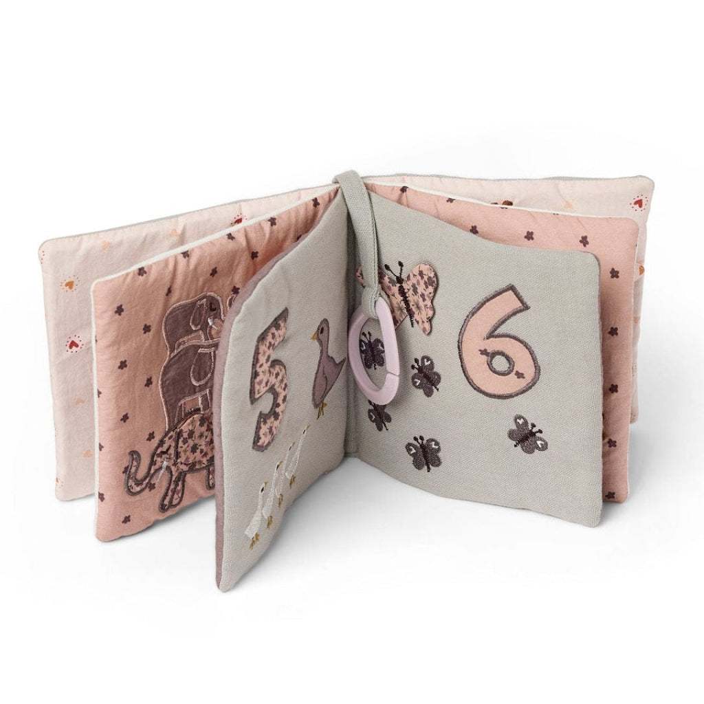 soft baby counting book baby girl