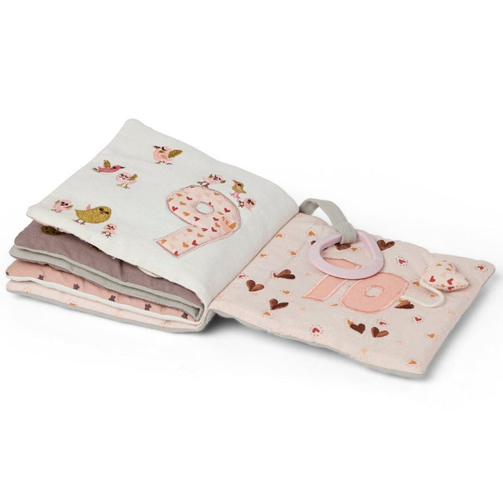 soft baby counting book baby girl