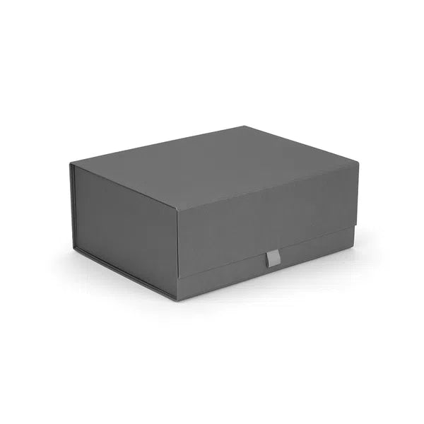 grey magnetic gift hamper box