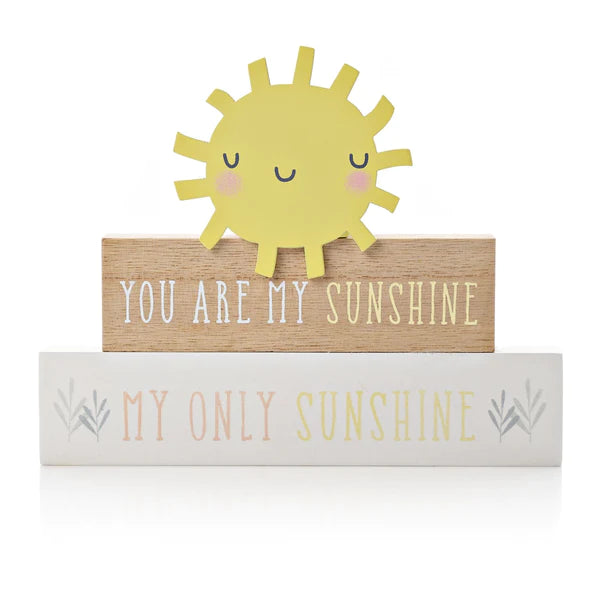 Sunshine mantel plaque  You are my sunshine
