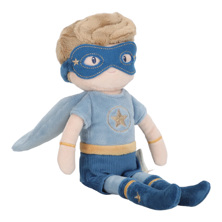 little dutch superhero soft doll 