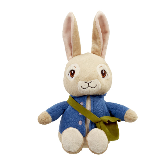 peter rabbit soft talking toy