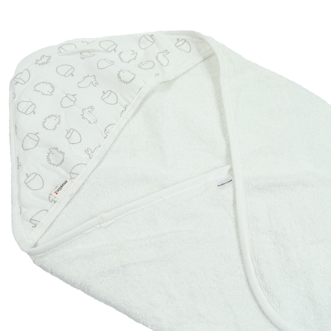 Neutral New Baby Hamper with Bunny & Baby Essentials