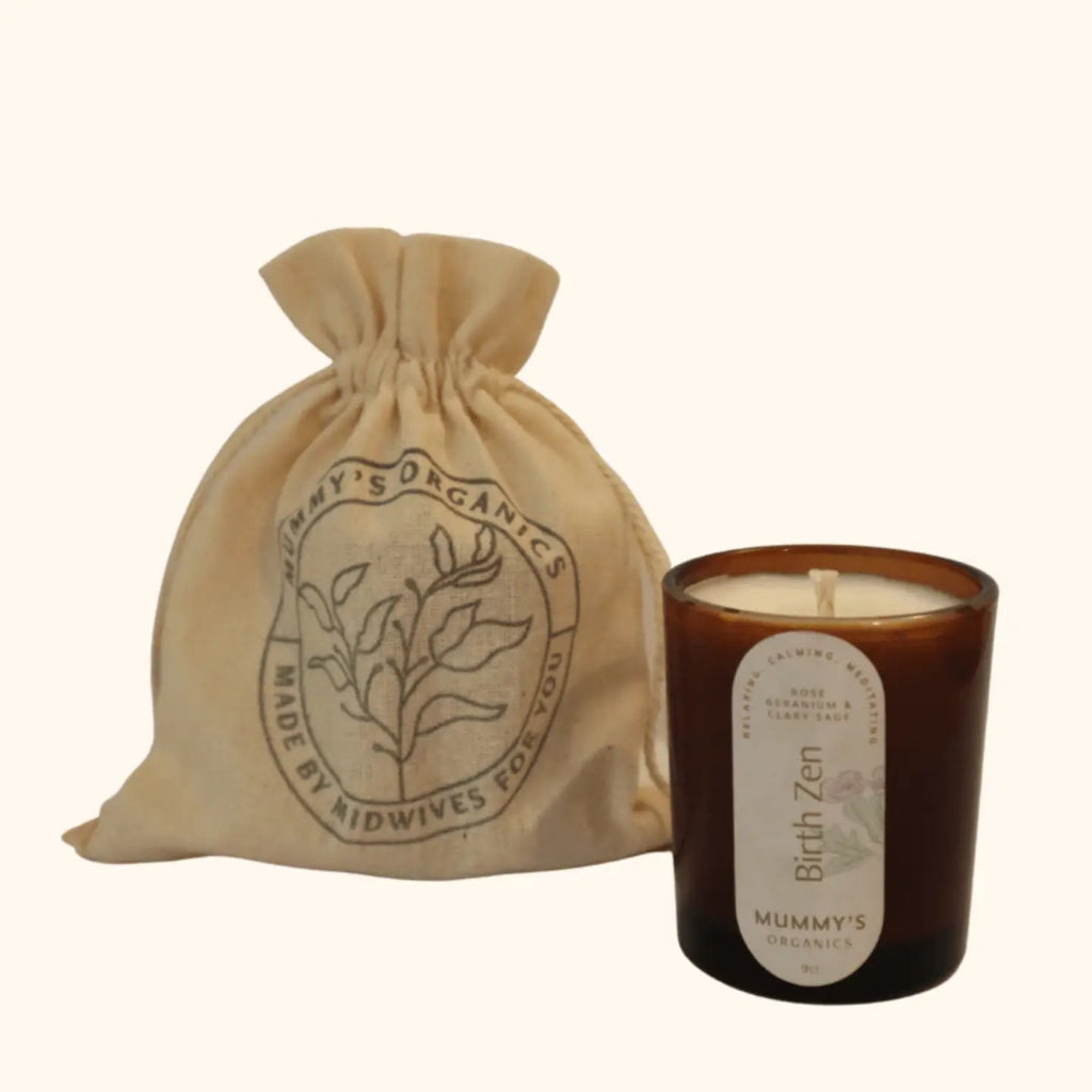 mummy's organic candle