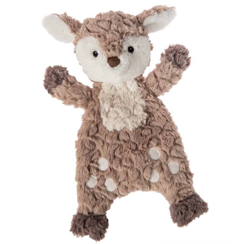 Soft fawn baby snuggle toy