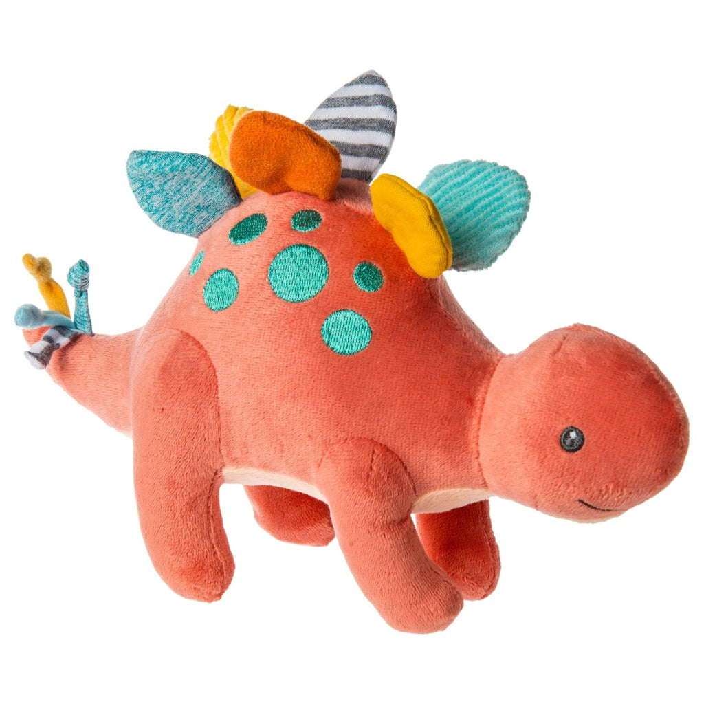 Pebblesaurus Soft Baby Sensory Taggie Toy, Mary Meyer Baby Soft Toy