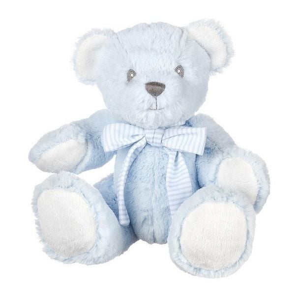 Baby  Boy Teddy Bear Rattle, Blue Teddy Bear