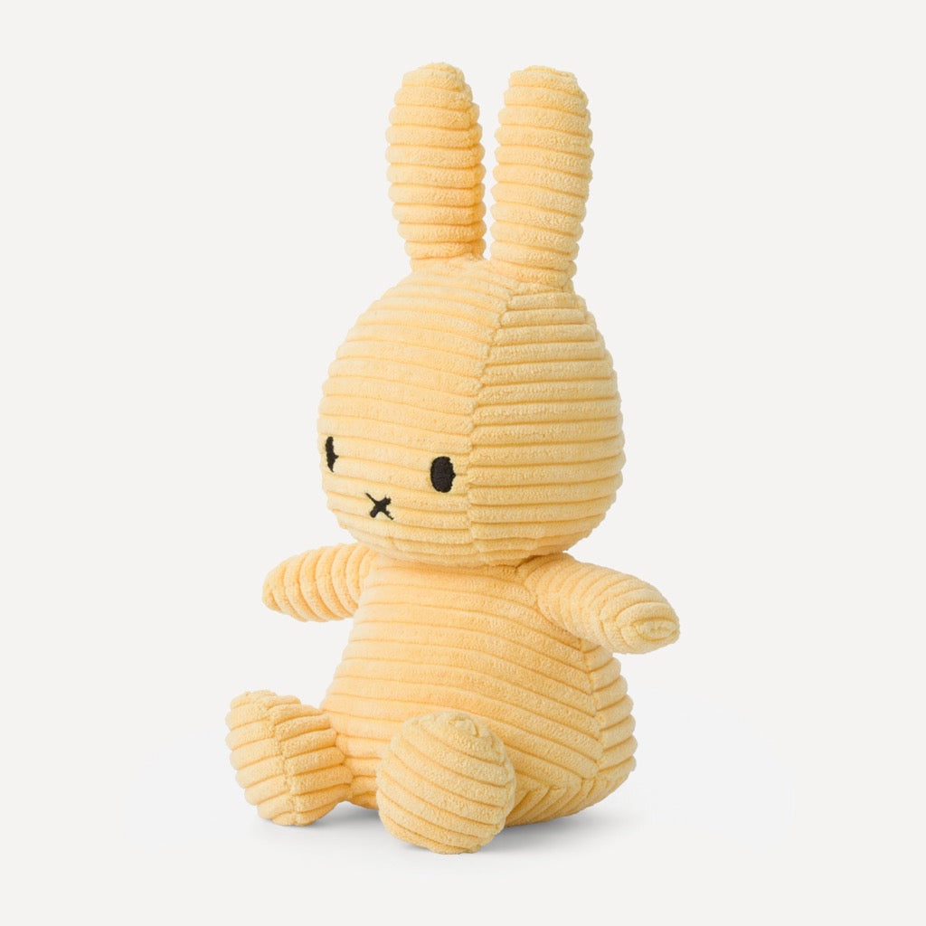 Miffy Corduroy Bunny Plush Baby Soft Toy, New Baby Gift