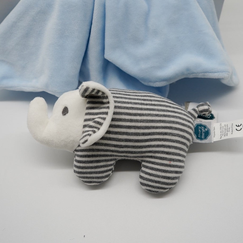 Animal Baby Gift Hampers, Baby Boy Elephant Gift Hamper With Baby Blanket