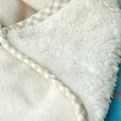 White Teddy Comforter/Finger Puppet