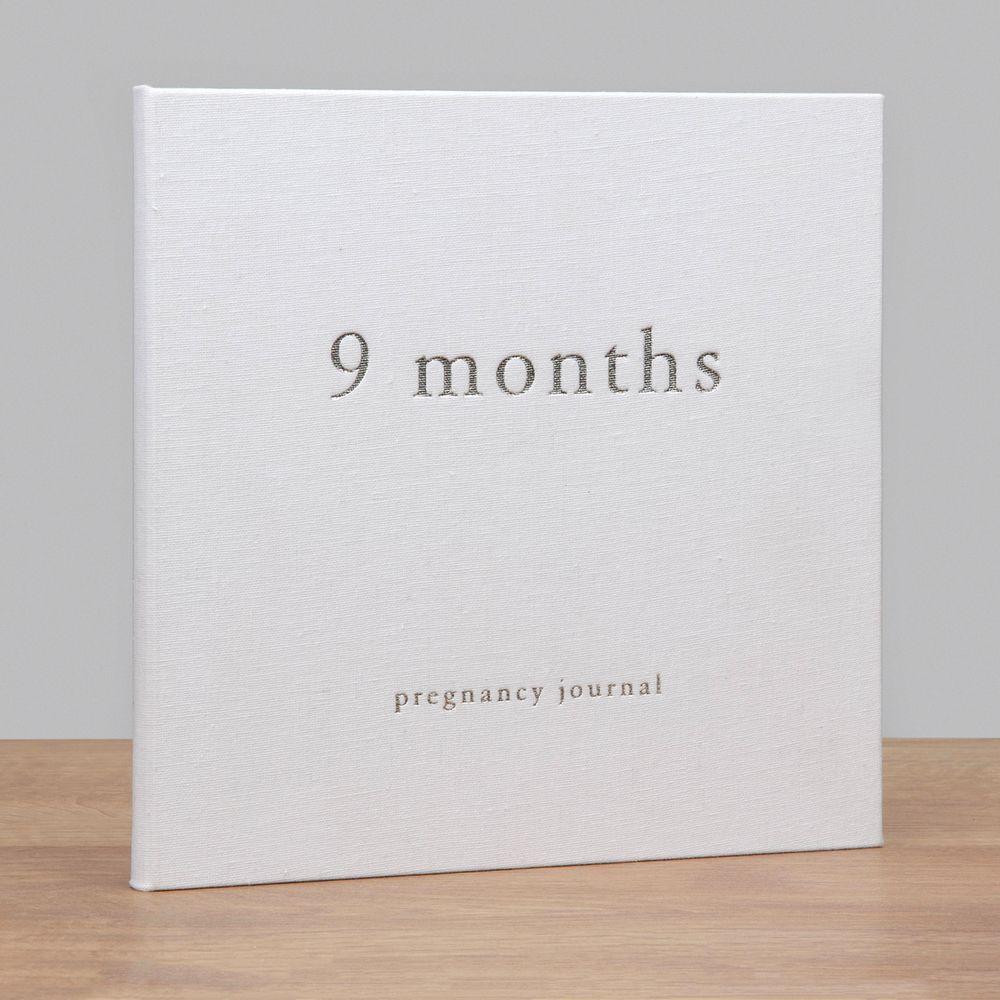Nine Months Pregnancy Journal, Baby Shower Gift