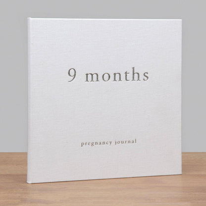Nine Months Pregnancy Journal, Baby Shower Gift