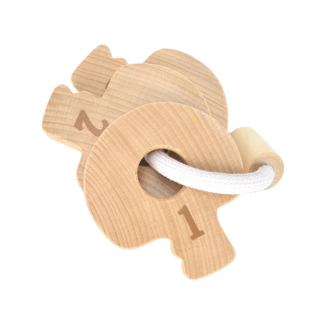 Wooden Keys By Bambino, Baby Sensory Toy