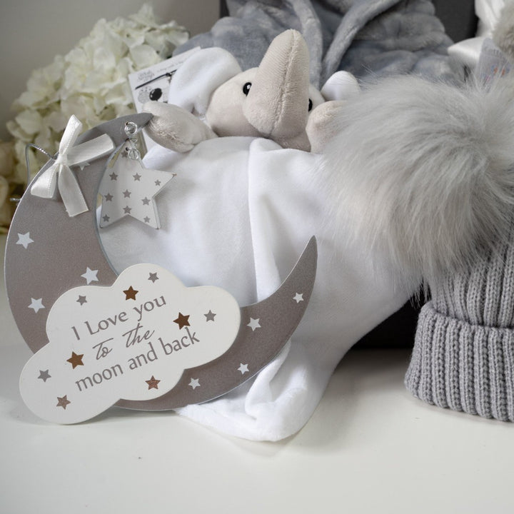 Elephant Themed Personalisable Neutral Baby Gift - Roo And Little Boo