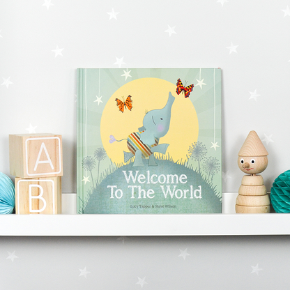 Welcome To The World Award Winning Baby Book, Pregnancy Gift, New Baby Gift