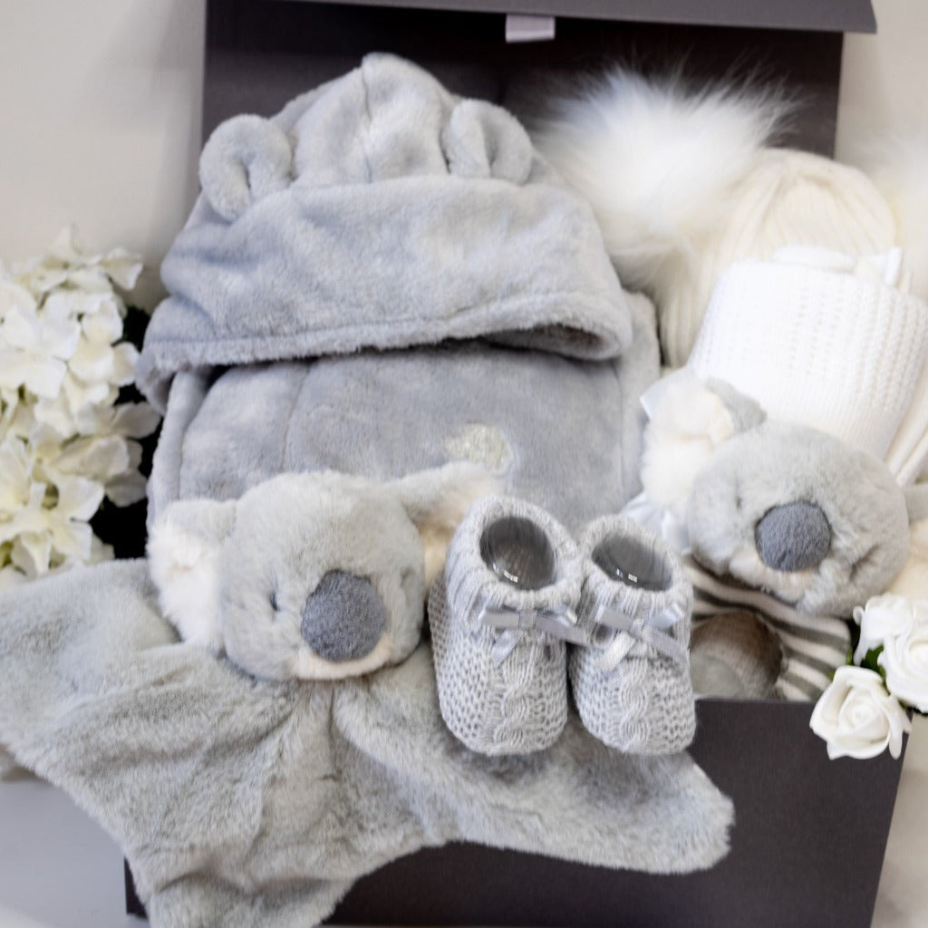 Personalisable Koala Themed Baby Hamper - Roo And Little Boo