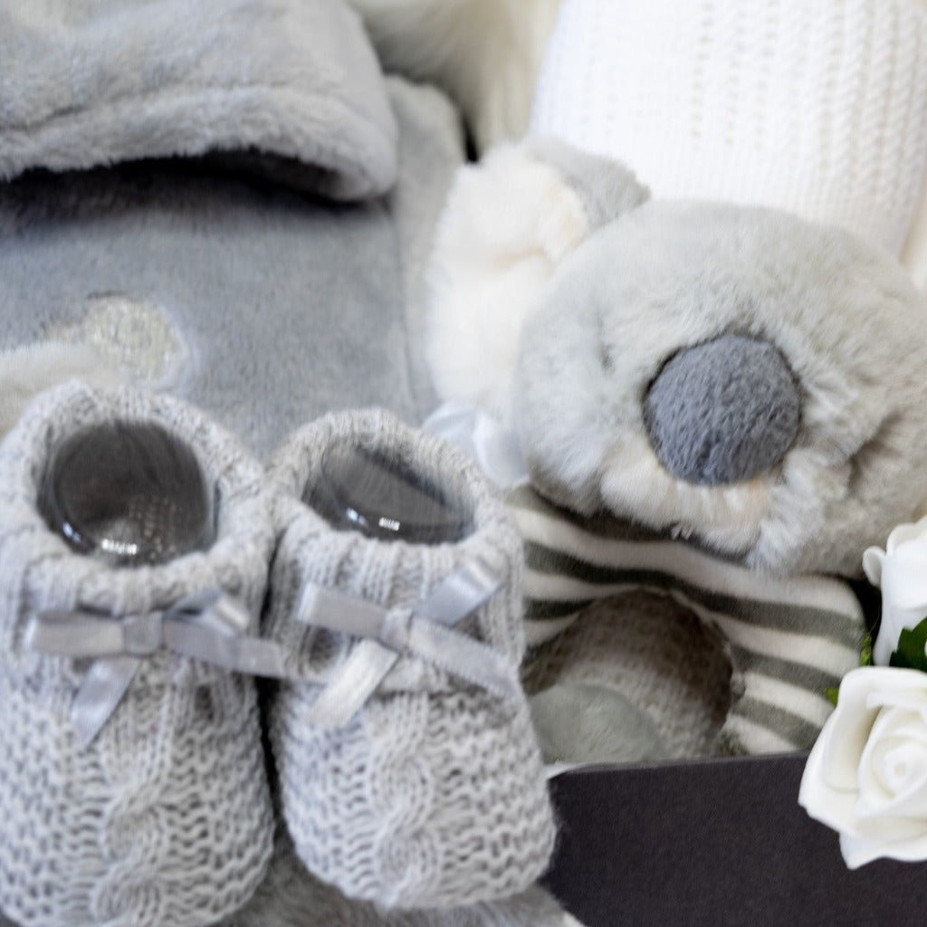 Personalisable Koala Themed Baby Hamper - Roo And Little Boo