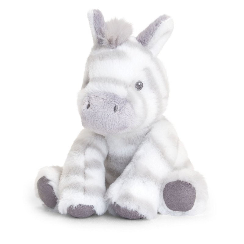 Cuddly Zebra Baby Soft Toy 14cms, Eco- Friendly Baby Toy